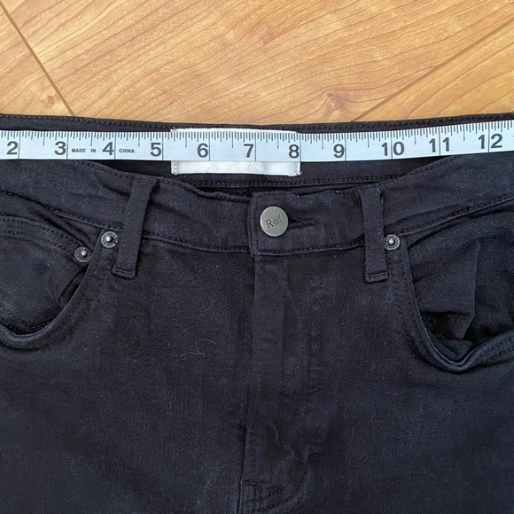 Reformation High & Skinny Black Wash Jeans Size 27 Made in Turkey - Picture 5 of 9